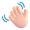 waving hand emoji